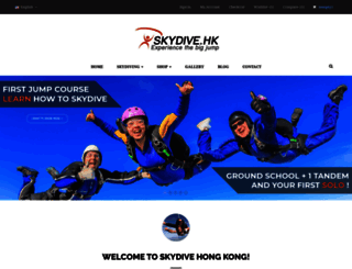 skydive.hk screenshot