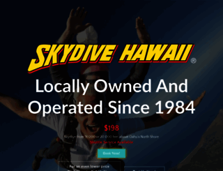 skydivehawaii.com screenshot