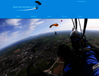 skydiveireland.ie screenshot
