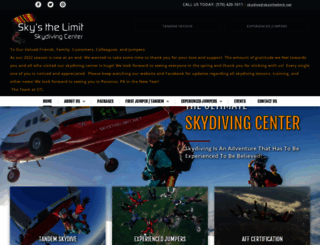 skydivenewyork.com screenshot