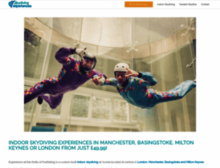 skydivingexperiences.co.uk screenshot