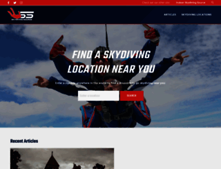 skydivingsource.com screenshot
