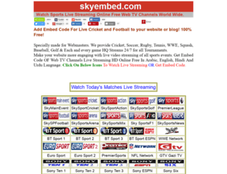 skyembed.com screenshot