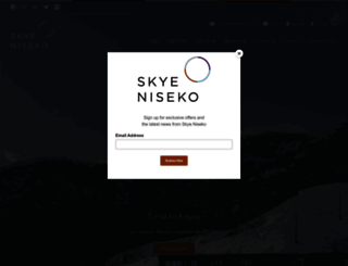 skyeniseko.com screenshot