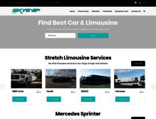 skyevipcars.com screenshot