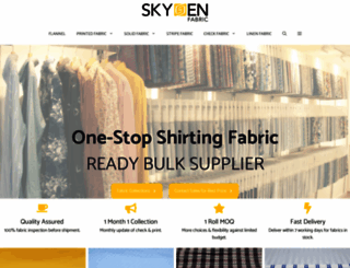 skygenfabric.com screenshot