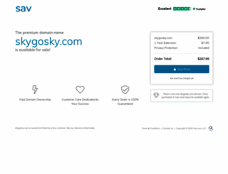 skygosky.com screenshot