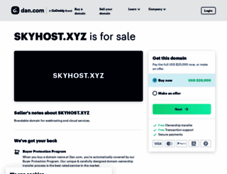 skyhost.xyz screenshot