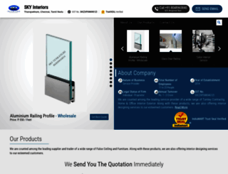 skyinteriors.co.in screenshot