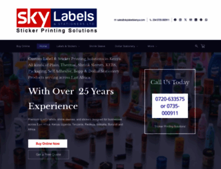 skylabelskenya.com screenshot