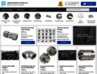 skylandmetal.co.in screenshot