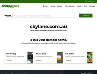 skylane.com.au screenshot