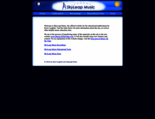 skyleapmusic.com screenshot
