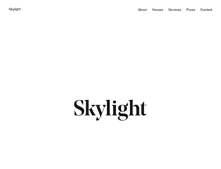 skylightnyc.com screenshot