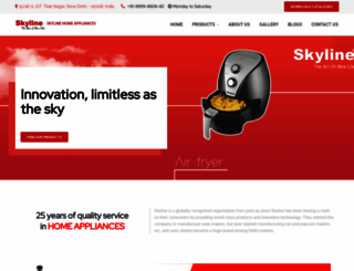 skylineappliances.com screenshot