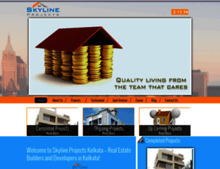 skylineprojects.co.in screenshot