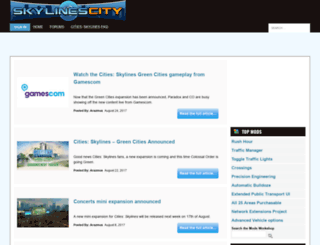 skylinescity.com screenshot
