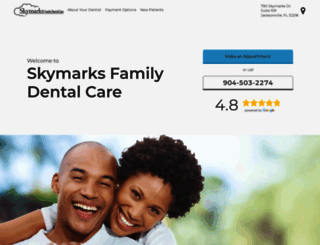 skymarksfamilydentalcare.com screenshot
