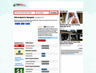 skyngenix.net.cutestat.com screenshot