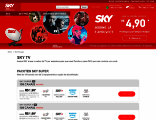 skyrapido.com.br screenshot