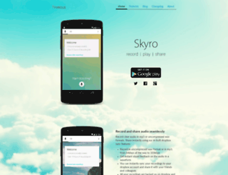 skyroapp.com screenshot