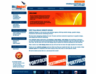 skyrocketdesign.com screenshot