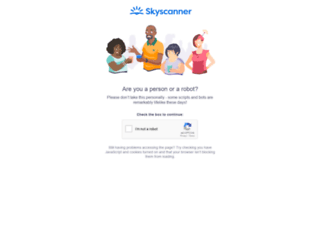skyscanner.no screenshot