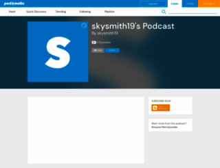 skysmith19.podomatic.com screenshot