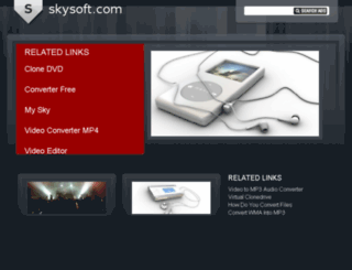 skysoft.com screenshot