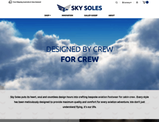 skysoles.com.au screenshot
