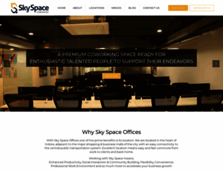 skyspaceoffices.com screenshot
