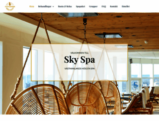 skyspasweden.com screenshot