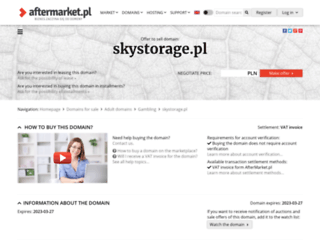 skystorage.pl screenshot