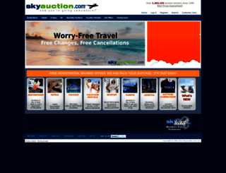 skystuff.skyauction.com screenshot