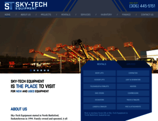 skytechequipment.com screenshot