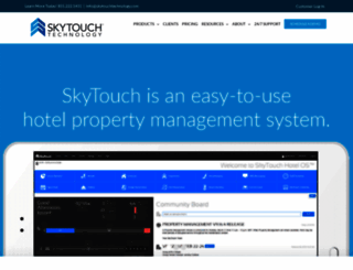 skytouchtechnology.com screenshot