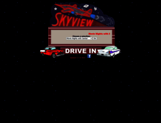 skyview-drive-in.com screenshot