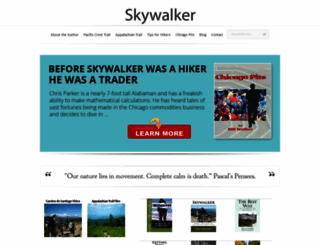 skywalker-pct.com screenshot