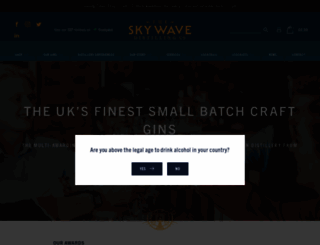 skywavegin.com screenshot
