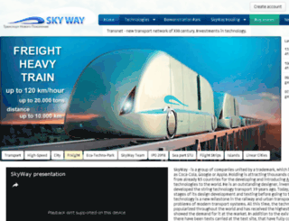 skyway-express.com screenshot