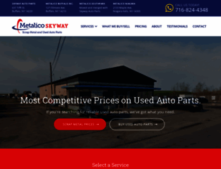 skywayautoparts.com screenshot