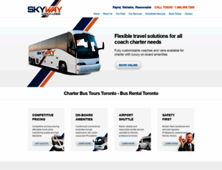 skywaycoach.ca screenshot