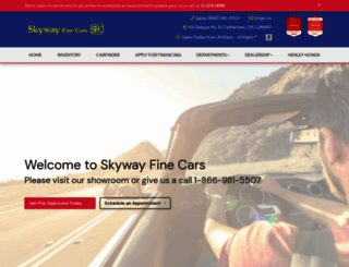 skywayfinecars.ca screenshot