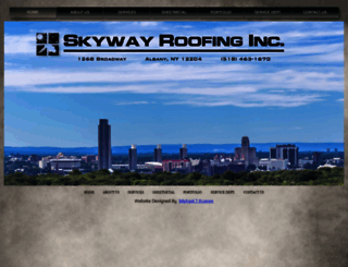 skywayroofinginc.com screenshot