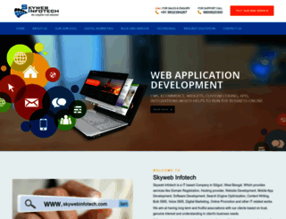 skywebinfotech.com screenshot