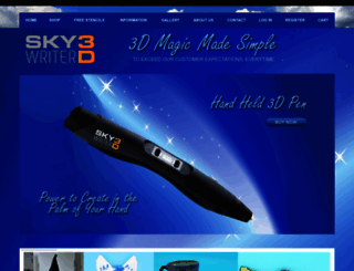 skywriter3d.com screenshot