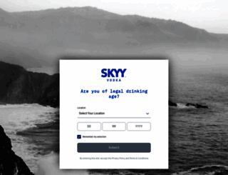 skyyvodka.com.br screenshot
