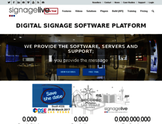sl.signagelive.com screenshot