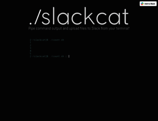 slackcat.chat screenshot