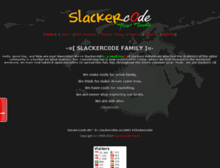 slackerc0de.us screenshot